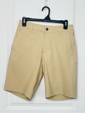 Lululemon Commission Khaki‎ Tan Chino Shorts Casual Men’s Size 28
